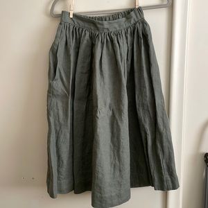 Not perfect linen skirt - S